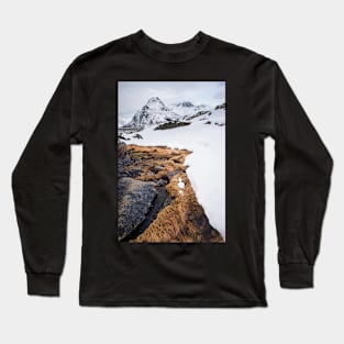 Flakstaf Fjord #1 Long Sleeve T-Shirt